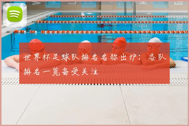 世界杯足球队排名名称出炉：各队排名一览备受关注